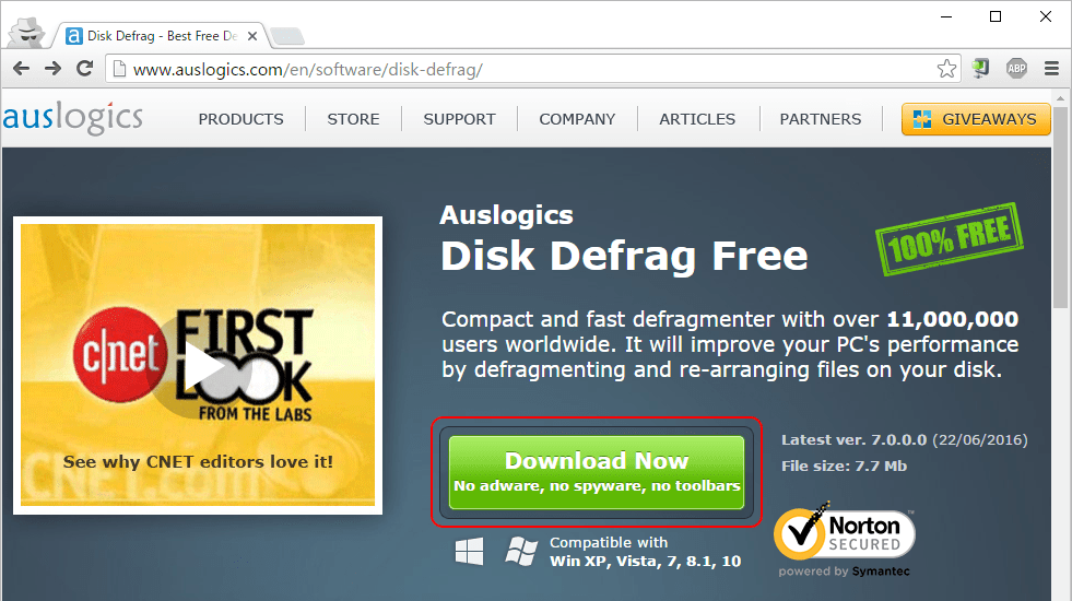 Auslogic Website